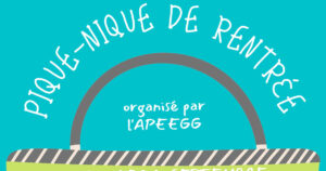 Info Pique-nique de rentrée de l’APEEGG: Manon PATEUX