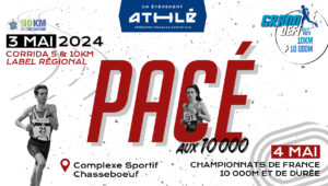 Info Championnat de France du 10 000m: Manon PATEUX