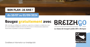 Info Gratuité BreizhGo été 2024: Manon PATEUX